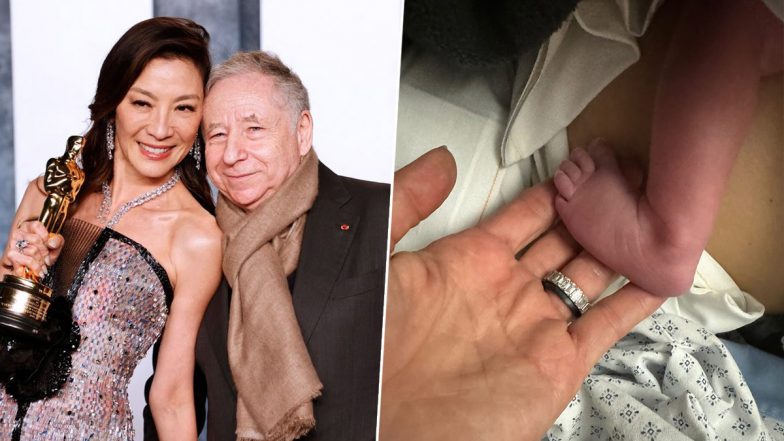 Michelle Yeoh Becomes Grandmom; Oscar-Winning Actress Shares First Glimpse of Newborn from Her Husband's Son (View Pic)