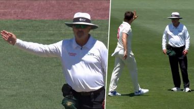 Oops! Mitchell Marsh Dismisses Pakistan Captain Shan Masood With A No Ball, Corrects Himself Ten Balls Later To Bag the Wicket During AUS vs PAK 3rd Test 2023 Day 1 (Watch Video)