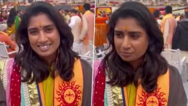 ‘We All Wanted This for a Very Long Time’, Says Former Cricketer Mithali Raj Ahead of Ram Mandir Pran Pratishtha Ceremony (Watch Video)