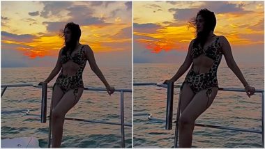 Bhumi Pednekar Sizzles in Sexy Monokini As She Welcomes New Year 2024, Says ‘It’s Going To Be Great’ (Watch Video)