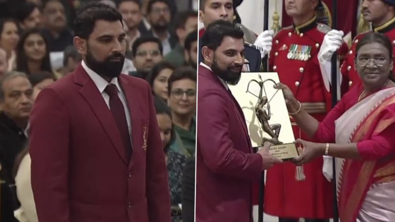 'Today I Am Feeling Very Proud...' Mohammed Shami Reacts After Receiving Prestigious Arjuna Award From President Droupadi Murmu (See Post)