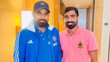 ‘Finally After a Long Struggle…’ Mohammed Shami Congratulates Brother Mohammed Kaif After He Makes First Class Debut for Bengal in Ranji Trophy 2023-24 Match Against Andhra