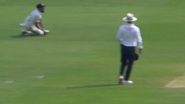 Mohammed Siraj Catch Video: Watch Indian Cricketer Take Superb Catch To Dismiss Zak Crawley off Ravichandran Ashwin’s Bowling During IND vs ENG 1st Test 2024