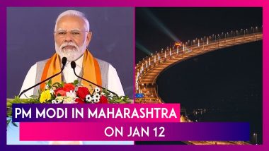 PM Narendra Modi To Inaugurate India’s Longest Sea Bridge In Mumbai On January 12