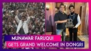 Munawar Faruqui Gets Grand Welcome In Mumbai&rsquo;s Dongri; Thousands Of Fans Gather To Meet The Bigg Boss 17 Winner