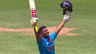 Musheer Khan Scores Second Century in ICC U19 World Cup 2024, Achieves Feat During India vs New Zealand Under-19 Match