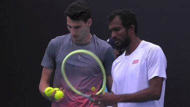 N Sriram Balaji-Victor Cornea Progress to Round Two of Australian Open 2024, Defeat Italian Pair of Matteo Arnaldi and Andrea Pellegrino in Men's Doubles Encounter