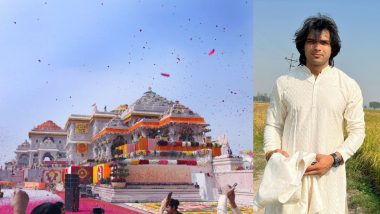 Neeraj Chopra Reacts to Ram Mandir Pran Pratishtha Ceremony in Ayodhya, Sends Good Wishes to All on 'Historic Day'