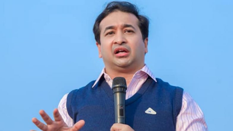 ‘If Policeman Messes With You, Slap Him Across Face’, BJP MLA Nitesh Rane Tells Hindu Jan Aakrosh Crowd; Cites ‘Boss’ Devendra Fadnavis (Watch Video)