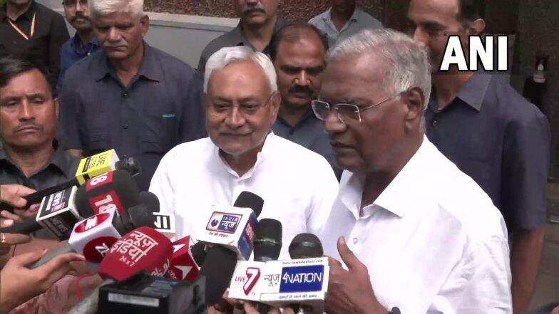 Lok Sabha Elections 2024 With Seat Sharing Process Underway In India Bloc Cpi Chief D Raja