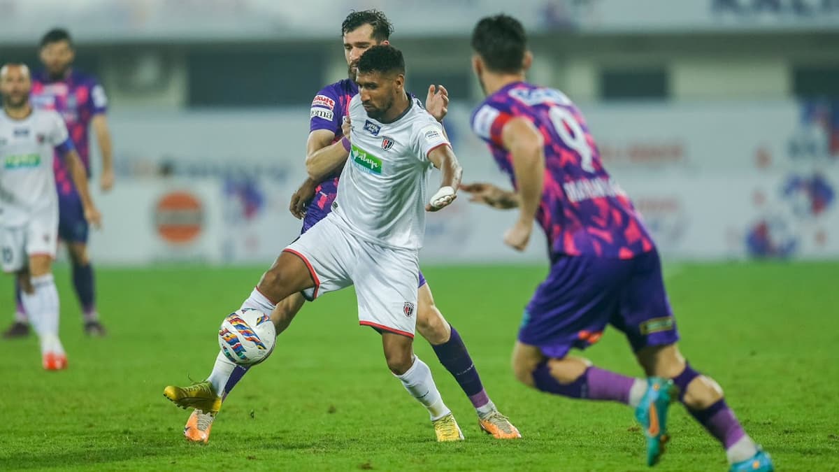 NorthEast United FC Blast Past Kerala Blasters To Bow Out in Style