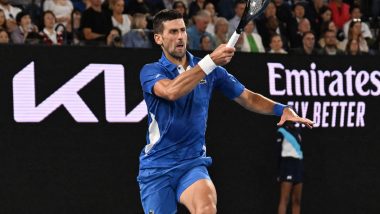 Novak Djokovic Becomes Third Player in Australian Open History To Make 100 Appearances, Achieves Feat During Third Round Clash Against Tomas Martin Etcheverry