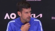 &lsquo;One of the Worst Grand Slam Matches I've Played&rsquo; Novak Djokovic Reacts Following His Loss to Jannik Sinner in Semifinals of Australian Open 2024 (Watch Video)