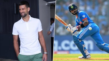Novak Djokovic Reacts to Video of Virat Kohli Talking About Their Camaraderie; Tennis Star Writes ‘Looking Forward to the Day We Play Together’