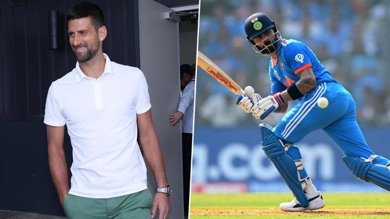 Novak Djokovic Reacts to Video of Virat Kohli Talking About Their Camaraderie; Tennis Star Writes ‘Looking Forward to the Day We Play Together’