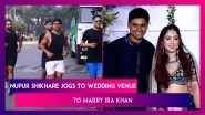 Nupur Jogs To Wedding Venue To Marry Ira Khan, Who Stuns In Dhoti Pants & Kolhapuri Chappals