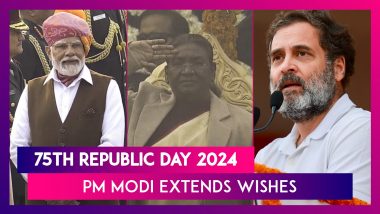 75th Republic Day 2024: PM Narendra Modi, President Droupadi Murmu, Rahul Gandhi, Mallikarjun Kharge And Others Extend Wishes