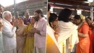 Suresh Gopi Conducts Daughter Bhagya&rsquo;s Wedding in Guruvayur in Presence of PM Narendra Modi; Prime Minister Also Meets Mammootty, Mohanlal and Other Celeb Guests (Watch Video)