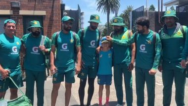 Will Symonds, Son of Late Cricketer Andrew Symonds, Spends A Day With Pakistan Cricketers Ahead of AUS vs PAK 3rd Test 2023 (Watch Video)