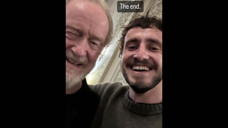 Gladiator 2: Paul Mescal Wraps Up Shooting Of Ridley Scott's Period Drama (View Pic)