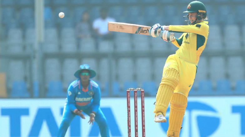 Phoebe Litchfield Scores Her Second One Day International Century, Achieves Feat During IND-W vs AUS-W 3rd ODI 2023-24