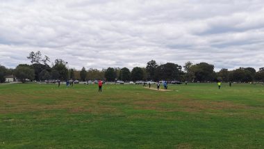 ICC T20 World Cup 2024 India vs Pakistan Venue in New York Awaits Construction, No Seats Installed Yet; Pics and Video of Eisenhower Park in Nassau County Go Viral