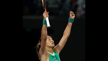 Australian Open 2024: Qinwen Zheng Storms Into Maiden Grand Slam Final, Defeats Dayan Yastremska in Straight Sets