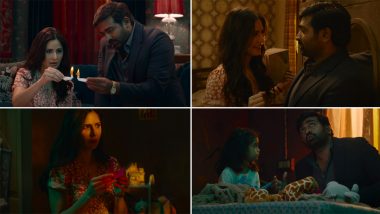 Merry Christmas Song 'Raat Akeli Thi': Katrina Kaif-Vijay Sethupathi's Chemistry and Arijit Singh's Mellifluous Voice Add Magic to This Romantic Track (Watch Video)