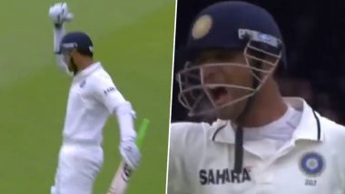 Rahul Dravid Birthday Special: Relive ‘The Wall’s’ Lord’s Test Century in 2011 Against England (Watch Video)