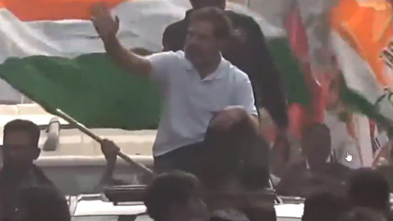 Rahul Gandhi Padayatra: Congress Leader Resumes Bharat Jodo Nyay Yatra From Barpeta in Assam After Being Booked for Violence in State (Watch Video)