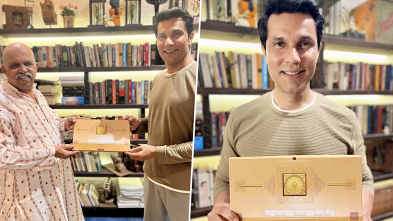 Ram Temple Inauguration: Randeep Hooda Receives Invitation for 'Pran Pratishtha' Ceremony in Ayodhya, Shares Invite Card on Insta!