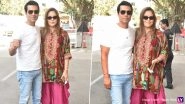 Ram Mandir Pran Pratishtha: Randeep Hooda and Lin Laishram Arrive in Ayodhya For Ram Temple Consecration Ceremony (View Pics)