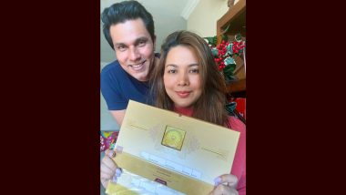 Newlyweds Randeep Hooda and Lin Laishram Receive Invitation for Ram Mandir Pran Pratistha Ceremony (View Pic)