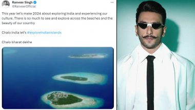Ranveer Singh Accidentally Shares Pic of Maldives While Asking Fans to 'Explore Indian Islands', Deletes Post After Netizens Point Out Ironical Gaffe!
