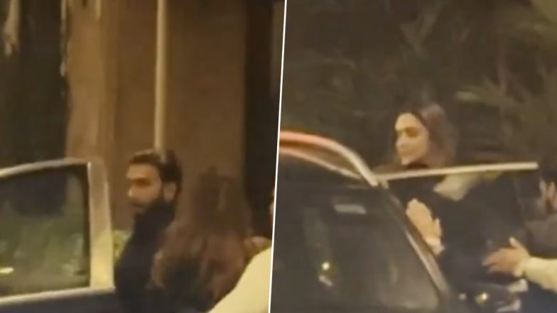 Deepika Padukone and Ranveer Singh Spotted Leaving a Luxurious Hotel After an Intimate Dinner Date on the Actress’ Birthday (Watch Video)