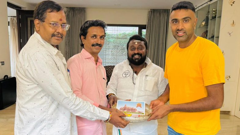 Ram Temple Inauguration: Ravichandran Ashwin Receives Invitation for Pran Pratishtha Ceremony in Ayodhya