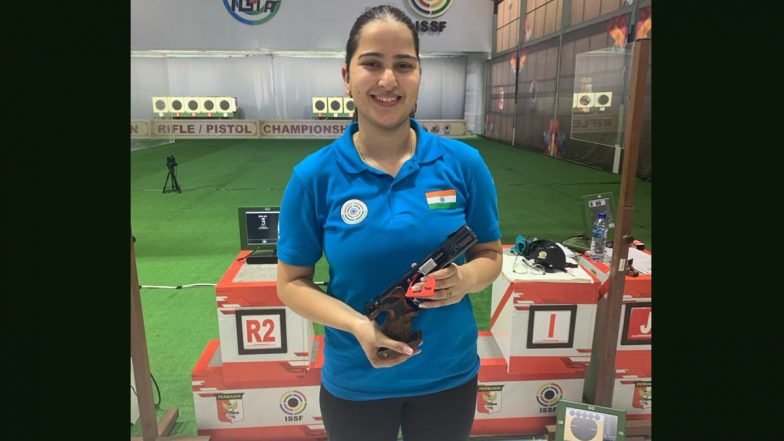 Rhythm Sangwan, Manu Bhaker Advance Into Final of 10m Air Pistol Event At Shooting World Cup 2024