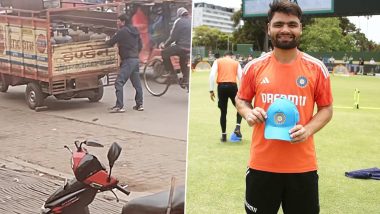 Team India and KKR Star Rinku Singh's Father Seen Delivering Gas Cylinders, Video Goes Viral