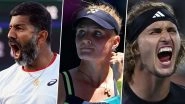 Australian Open 2024 Day 11 Highlights Daily Round-Up and Match Results: Rohan Bopanna-Matthew Ebden, Dayana Yastremska Enter Semifinals; Alexander Zverev Knocks Out Carlos Alcaraz