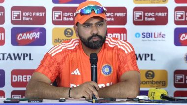 ‘Unfortunately I Don’t Sit in Visa Office’ Rohit Sharma Reacts to Uncapped England Spinner Shoaib Bashir Missing IND vs ENG 1st Test 2024 Due to Visa Issues