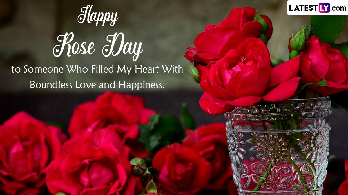 Rose Day 2024 Wishes and Valentine's Day Greetings in Advance: WhatsApp ...