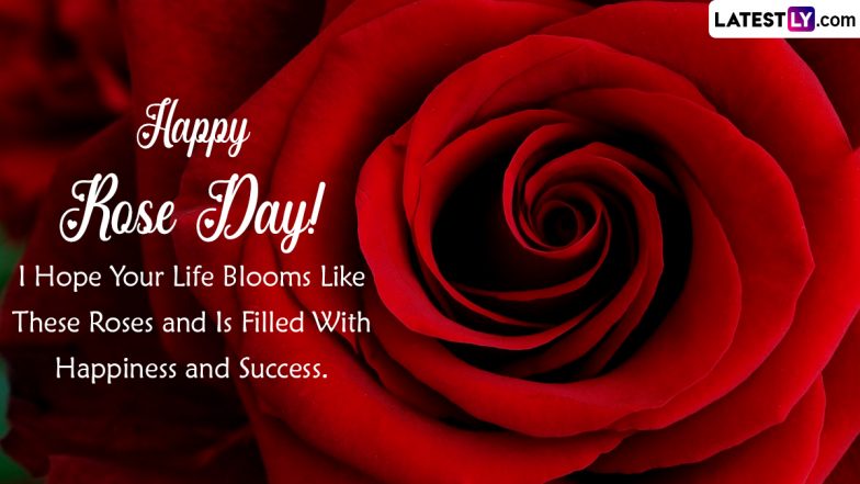 Rose Day 2024 Messages for Girlfriend: WhatsApp Greetings, Romantic Quotes, Images and Wallpapers To Share With the Love of Your Life