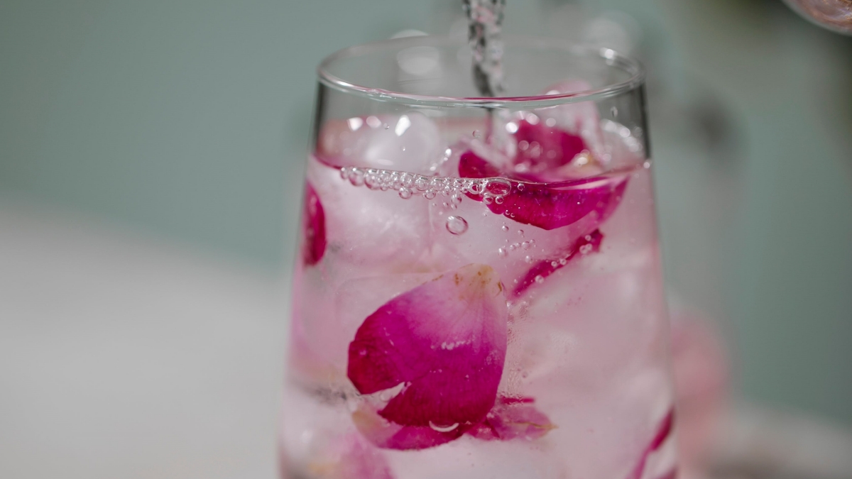 Rose Lemonade or Mocktail 