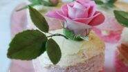 Rose Day 2024 Food Ideas for Valentine Week's First Day: From Cupcakes to Macarons, Rose Theme Food To Impress Your Loved One