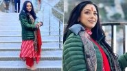 Rupali Ganguly Begins New Year on a Spiritual Note! Anupamaa Actress Visits Vaishno Devi Temple in Katra, Jammu (View Pics)
