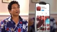 Sachin Tendulkar Deepfake Video: Master Blaster Flags Fake Advertisement of Him Promoting Gaming App, Writes &lsquo;Disturbing To See Rampant Misuse of Technology&rsquo;