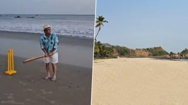 ‘India is Blessed With Beautiful Coastlines and Pristine Islands’ Sachin Tendulkar Shares Glimpse of Sindhudurg Beach Where he Celebrated His 50th Birthday