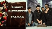 Salaar- Part 1: Makers of Prabhas Starrer Throw Success Bash To Celebrate As Film Mints Rs 703 Crore Worldwide (See Pics)