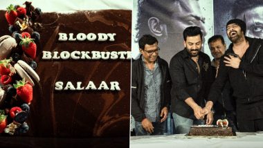 Salaar- Part 1: Makers of Prabhas Starrer Throw Success Bash To Celebrate As Film Mints Rs 703 Crore Worldwide (See Pics)