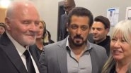 Salman Khan Poses With Anthony Hopkins As He Attends Special Award Function in Riyadh (View Pic)